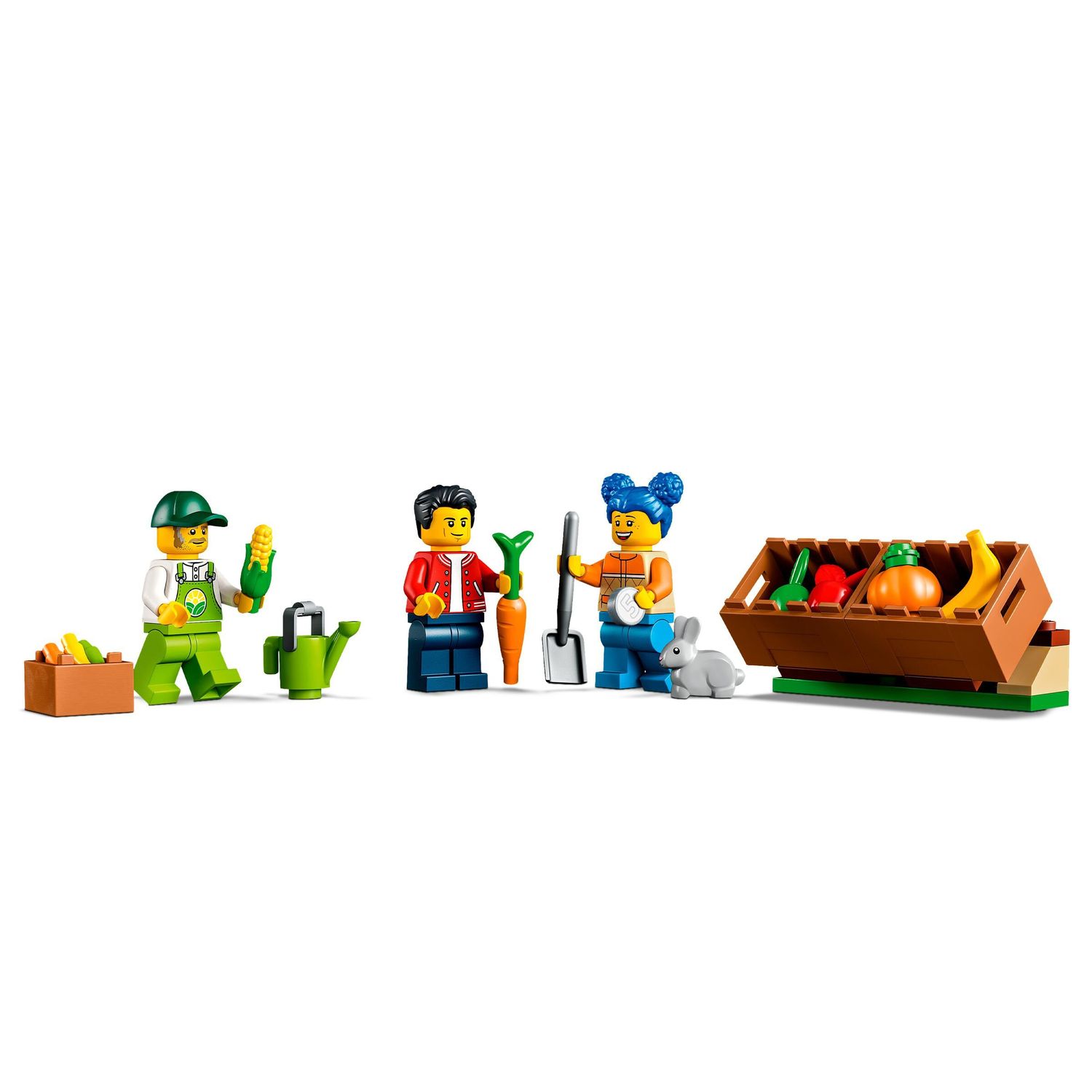 Конструктор LEGO City Farmers Market Van 60345 - фото 7