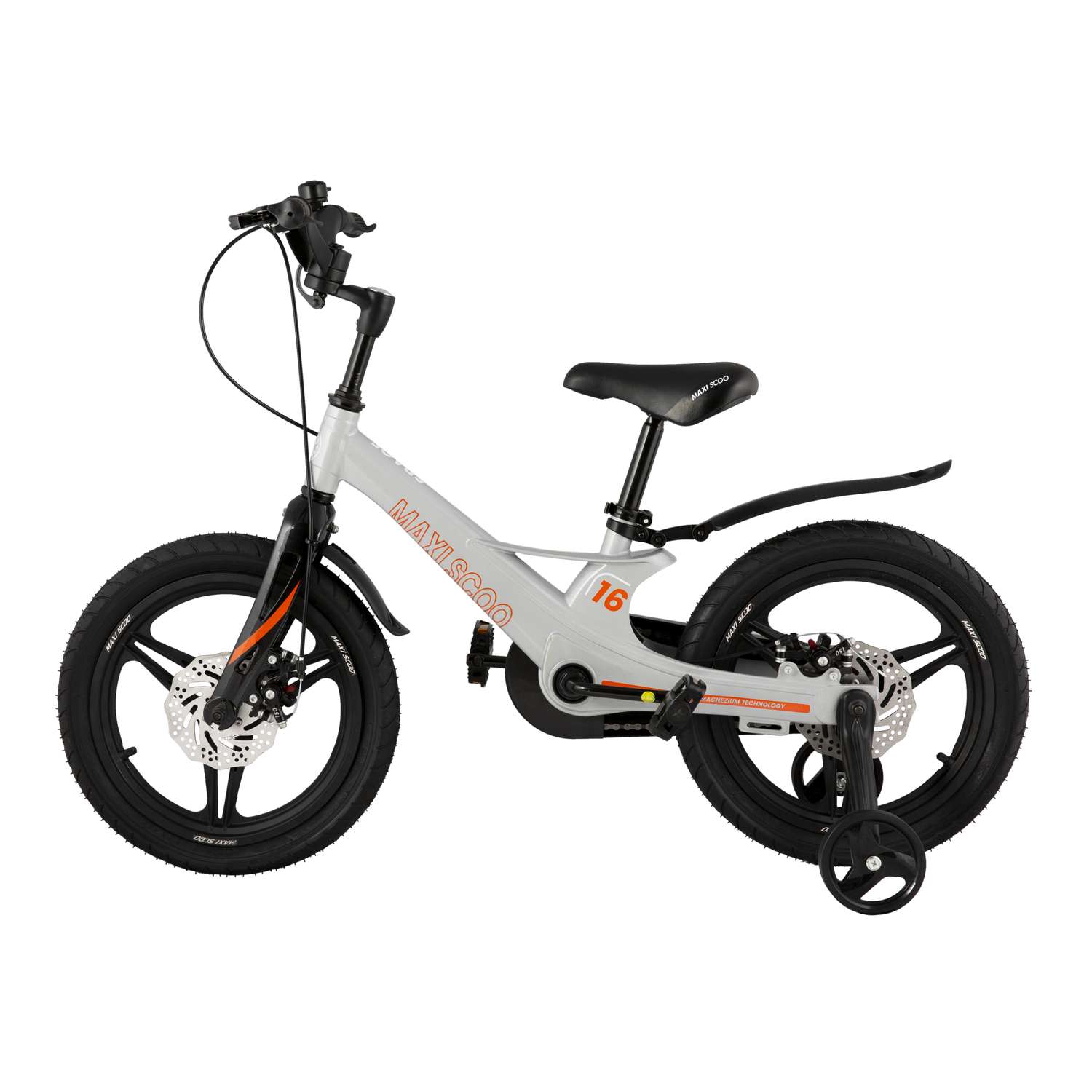 Детский двухколесный велосипед Maxiscoo Space делюкс 16 графит - фото 2