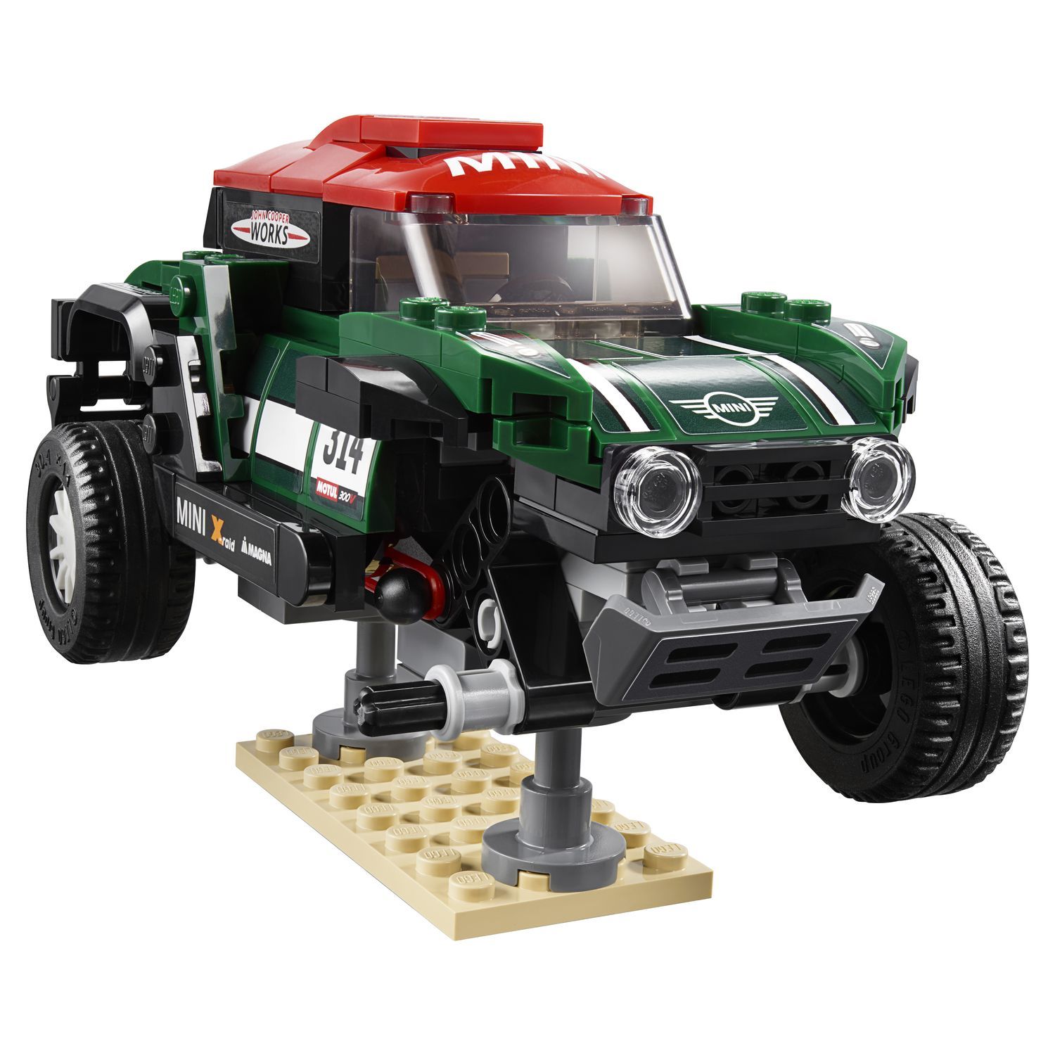 Конструктор LEGO Speed Champions Автомобили 1967 Mini Cooper S Rally+2018 Mini Cooper 75894 - фото 16