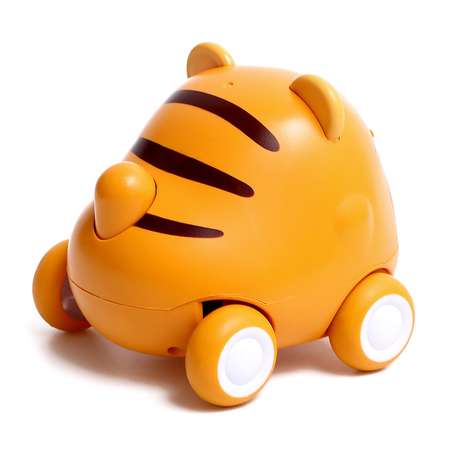 Машина Sima-Land инерционная «Тигрёнок» с запуском цвет оранжевый