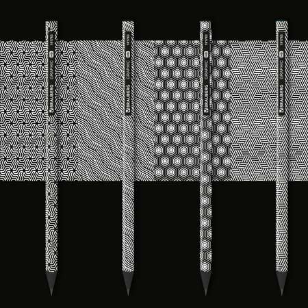Карандаши простые Brauberg чернографитные 72 штуки