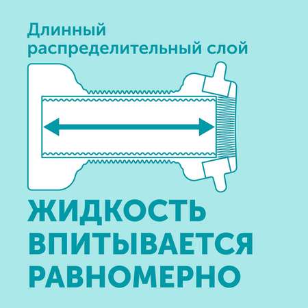 Подгузники LOVULAR Giraffe L (8-15 кг) 52 шт.