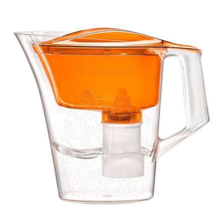 Фильтр-кувшин для воды БАРЬЕР Танго Оранжевый с узором 2.5л