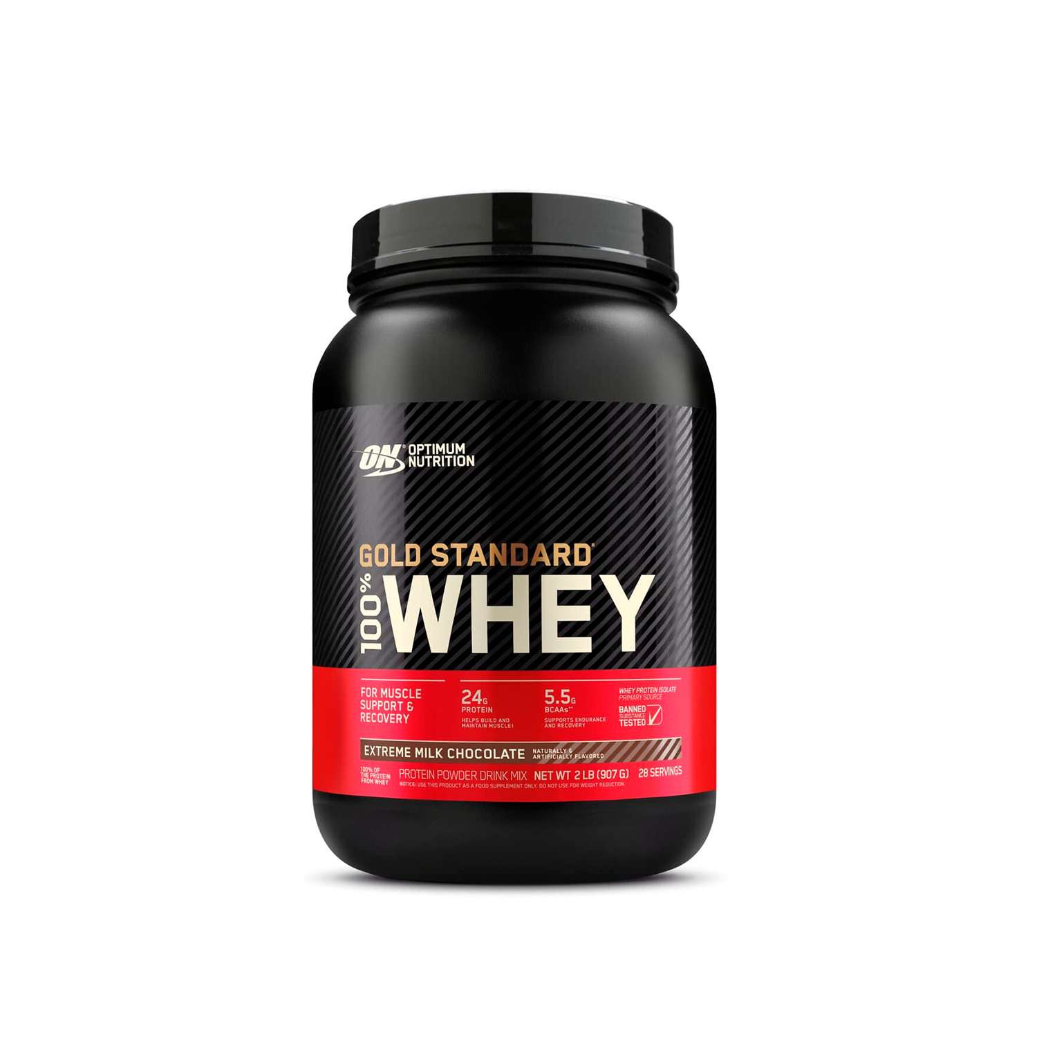 Протеин Optimum Nutrition 100% Whey Gold Standard 909 гр Молочный шоколад - фото 1