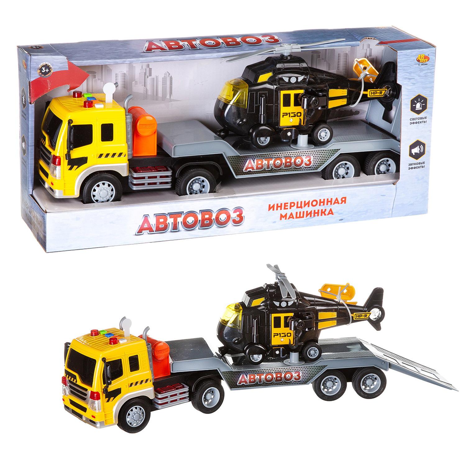 Автовоз Abtoys 1:16 инерционный C-00344 - фото 4