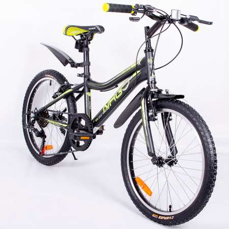 Велосипед NRG BIKES FALCON 20 black-lemon-silver