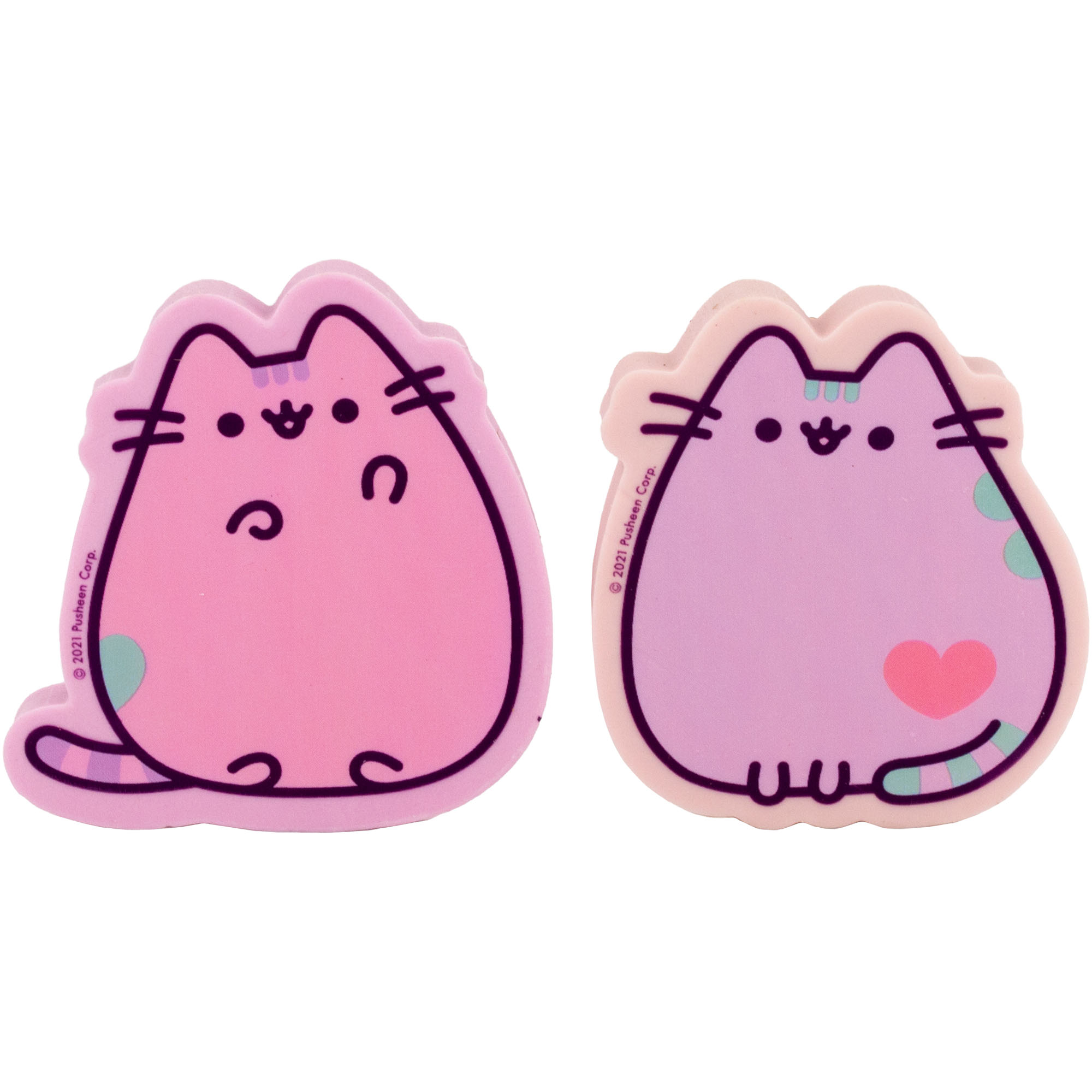 Набор ластиков Pusheen фигурные 2шт PUIS-UA1-212-BL2 - фото 1