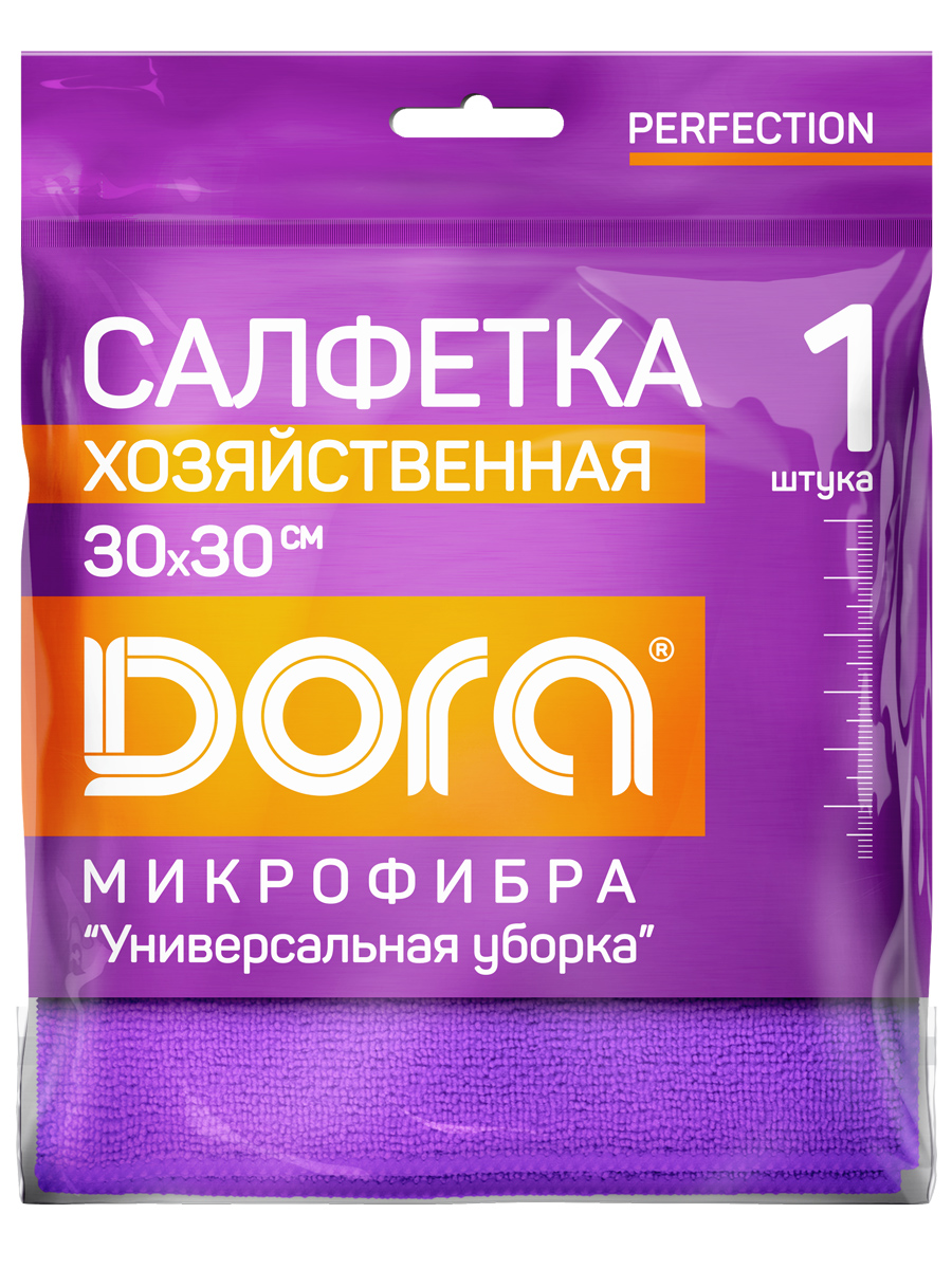 Салфетка из микрофибры DORA универсальная 30х30 см - фото 1