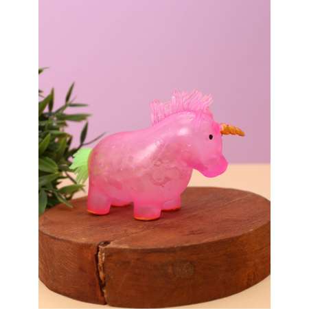 Мялка-антистресс iLikeGift Colorful unicorn squishy purple