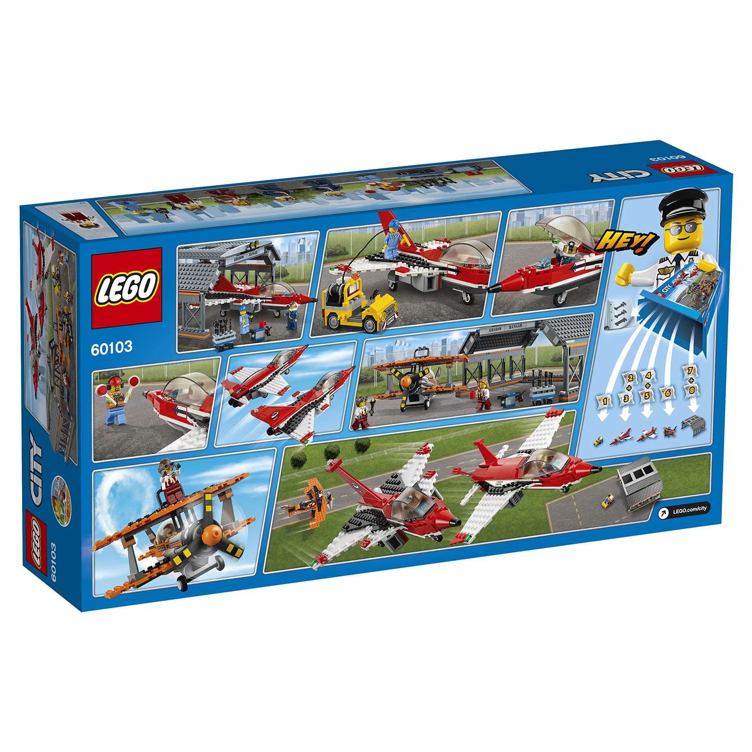 Конструктор LEGO City Airport Авиашоу (60103) - фото 3