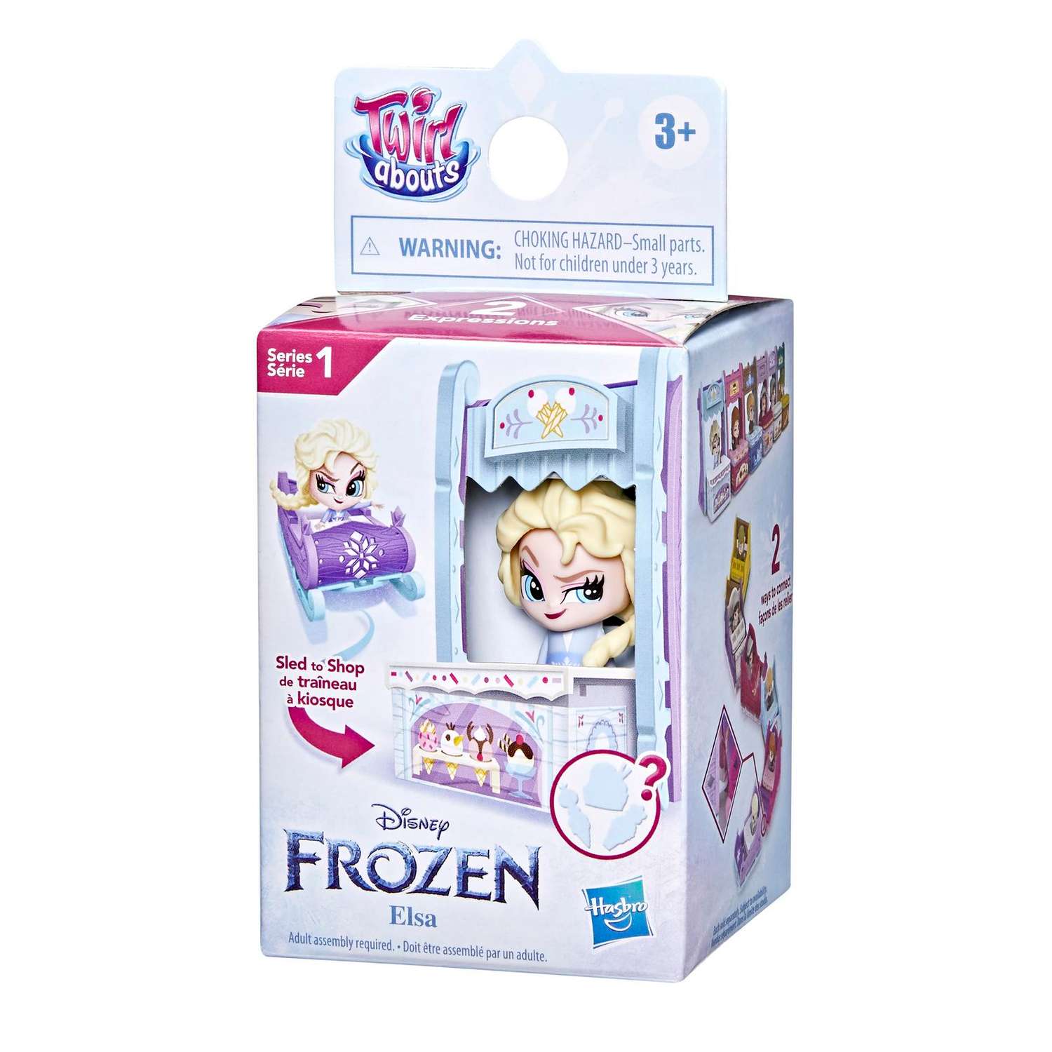 Набор игровой Disney Frozen Холодное Сердце Twirlabouts Санки Эльза F3129EU4 - фото 3