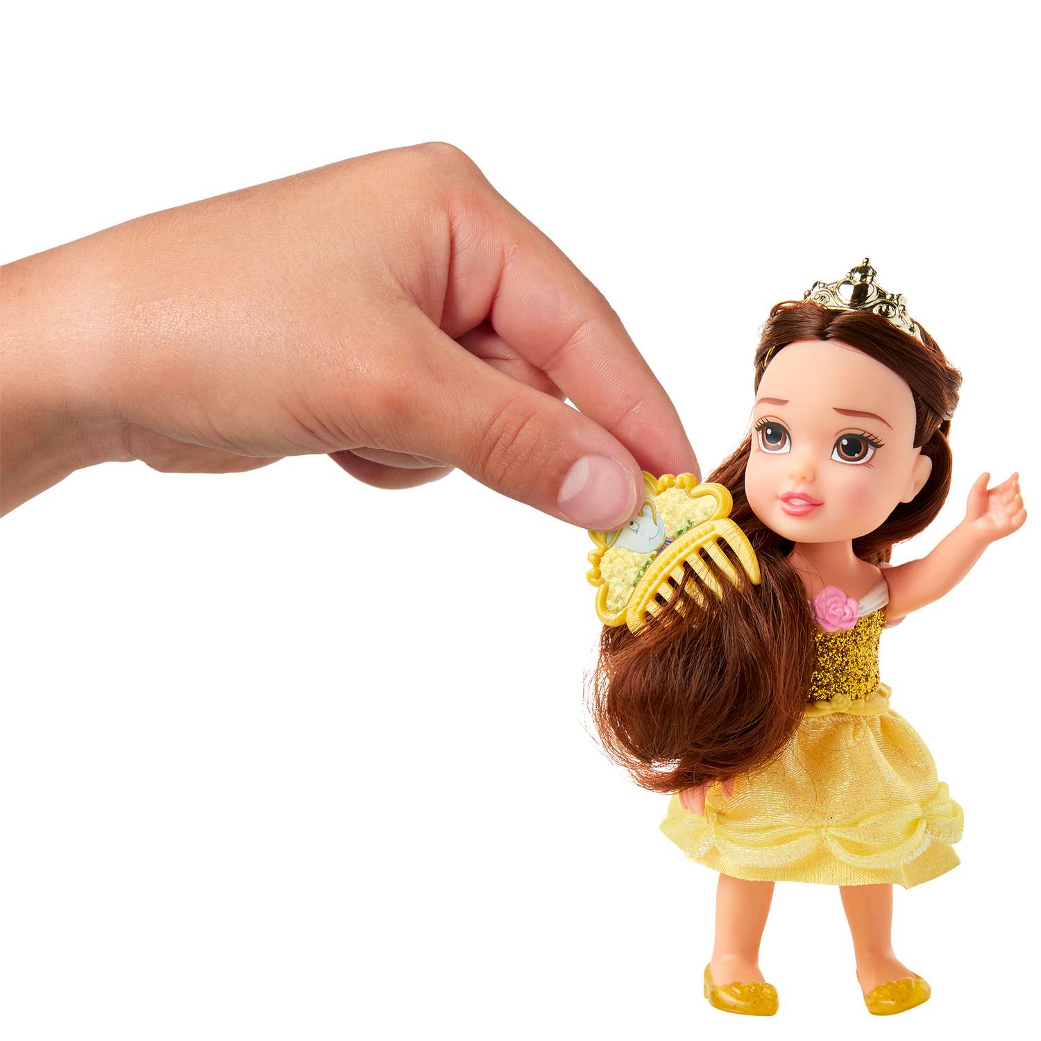 Кукла Disney Princess Jakks Pacific Белль с расческой 206074 206074 - фото 8