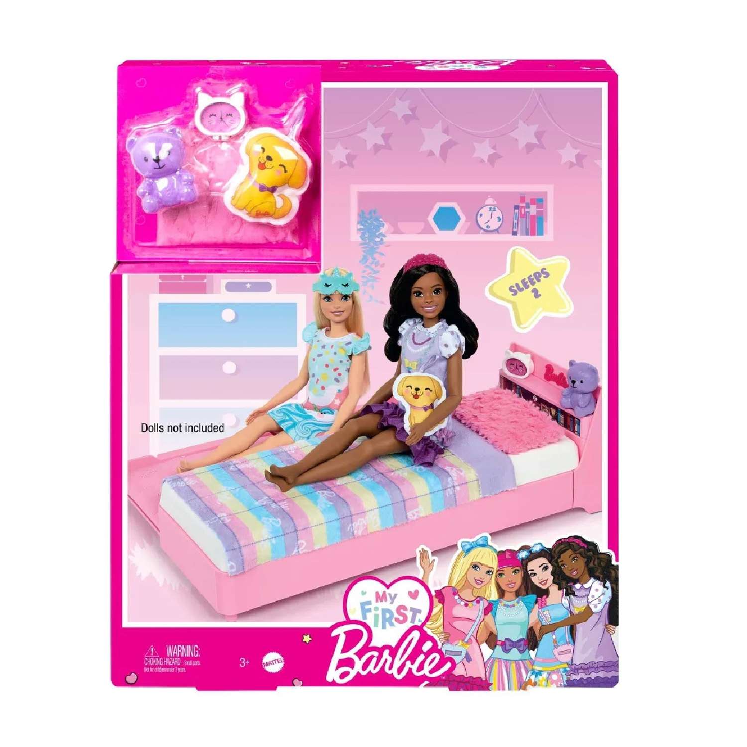 Набор игровой Barbie Кровать с аксессуарами HMM64 HMM64 - фото 5