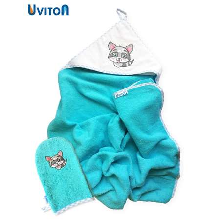 Рукавичка для купания Uviton 0026/04 Baby Енотик