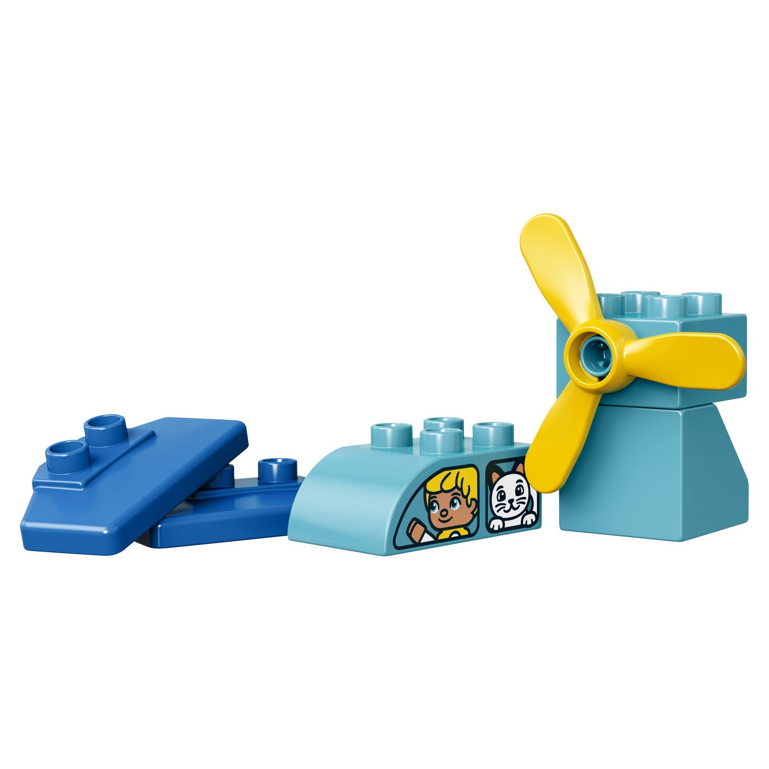 Конструктор LEGO DUPLO Мой первый самолёт блочный - фото 8
