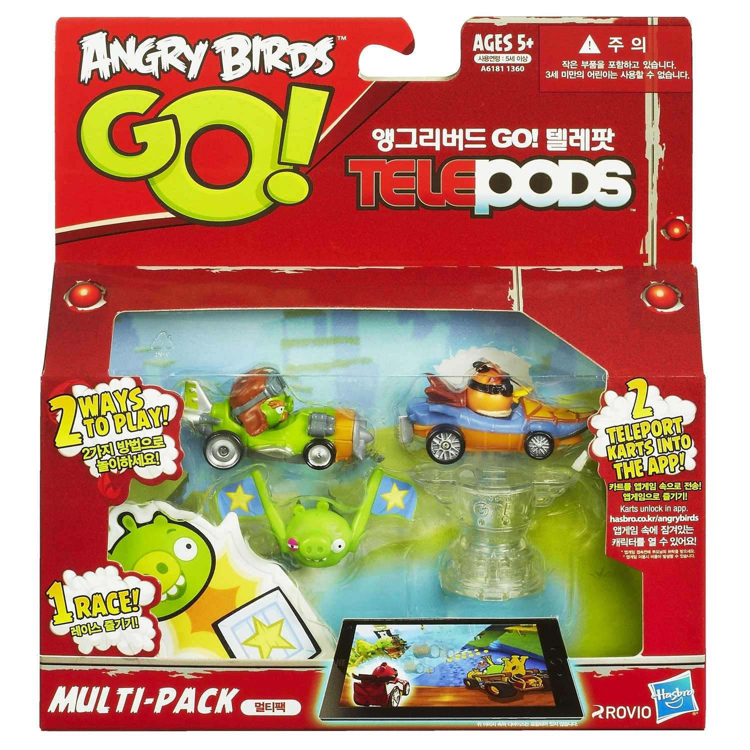 Мульти набор Angry Birds Telepods в ассортименте - фото 1