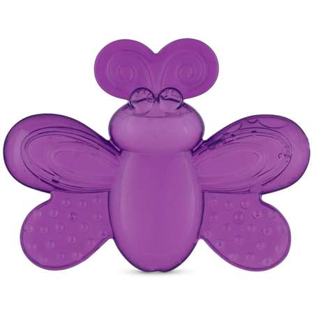 Прорезыватель BABOO Бабочка охлаждающий с 4месяцев Фиолетовый 6-004
