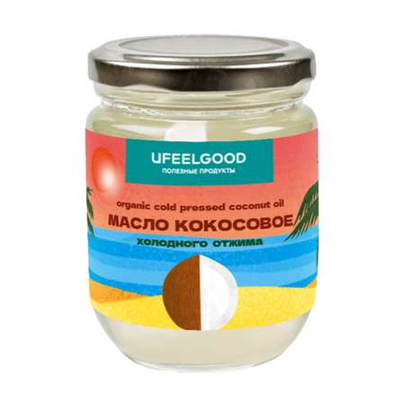 Масло Ufeelgood кокосовое 200мл