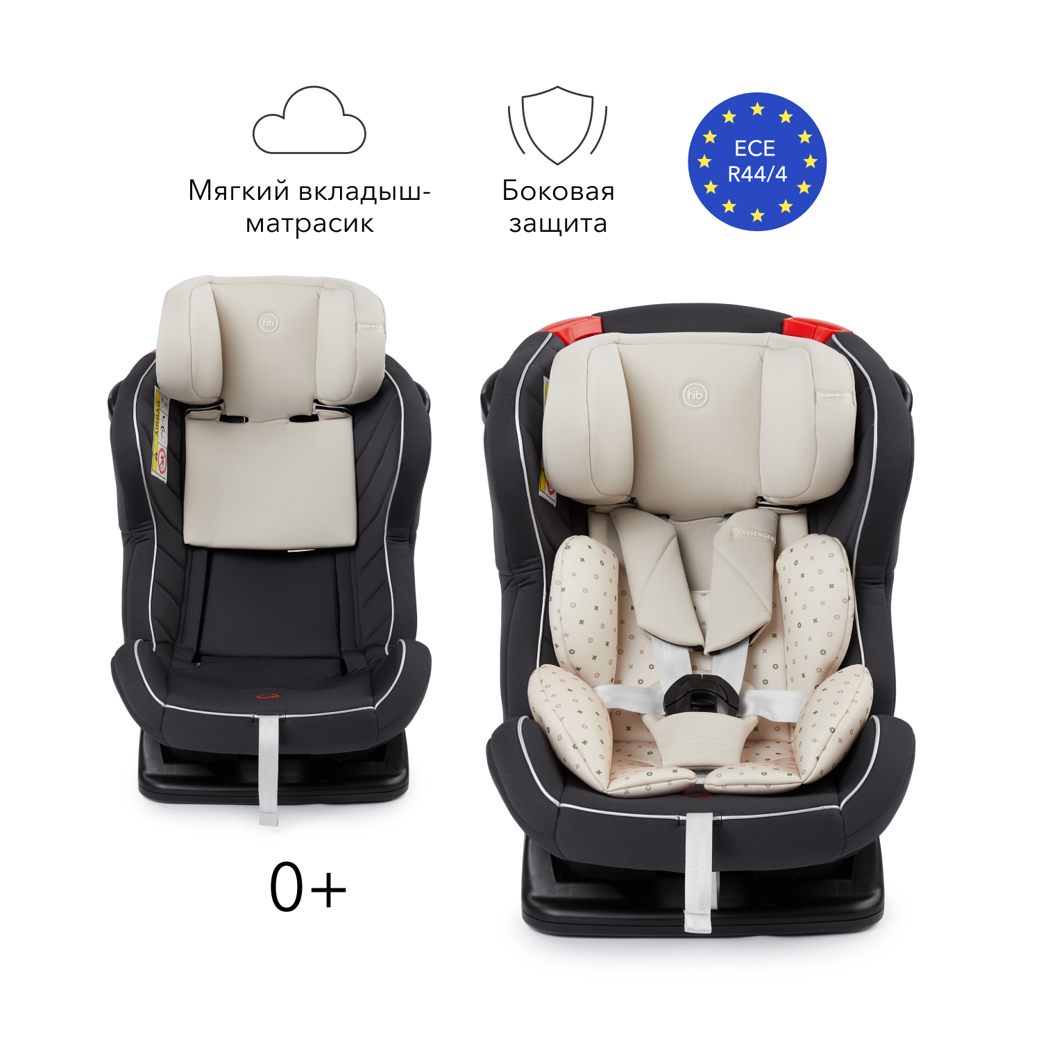 Автокресло Happy Baby Passenger V2 Graphite купить по цене 5399 ₽ в  интернет-магазине Детский мир