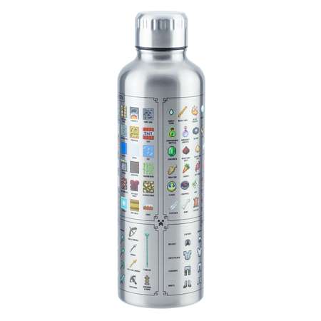 Бутылка для воды PALADONE Minecraft Metal Water Bottle 500 ml PP7995MCF