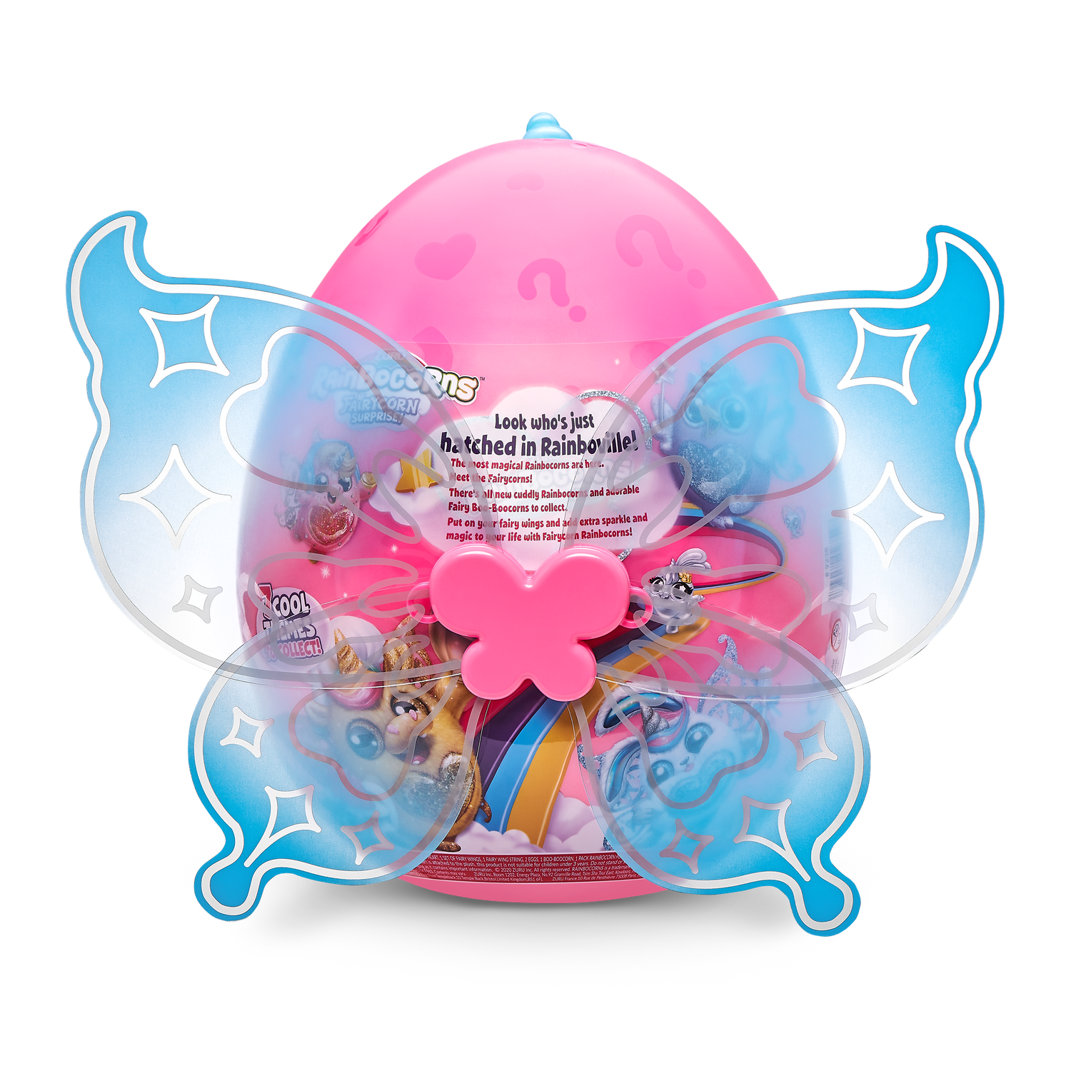 Игрушка сюрприз ZURU Rainbocorns Fairycorn Surprise плюшевый мини питомец в яйце - фото 4
