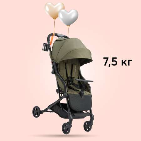 Коляска прогулочная Happy Baby Umma Pro olive green