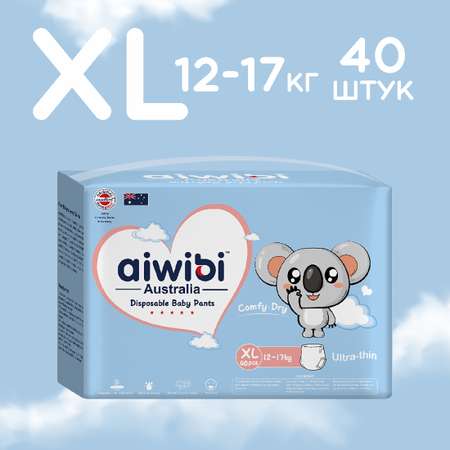 Трусики-подгузники детские AIWIBI Comfy dry XL-40