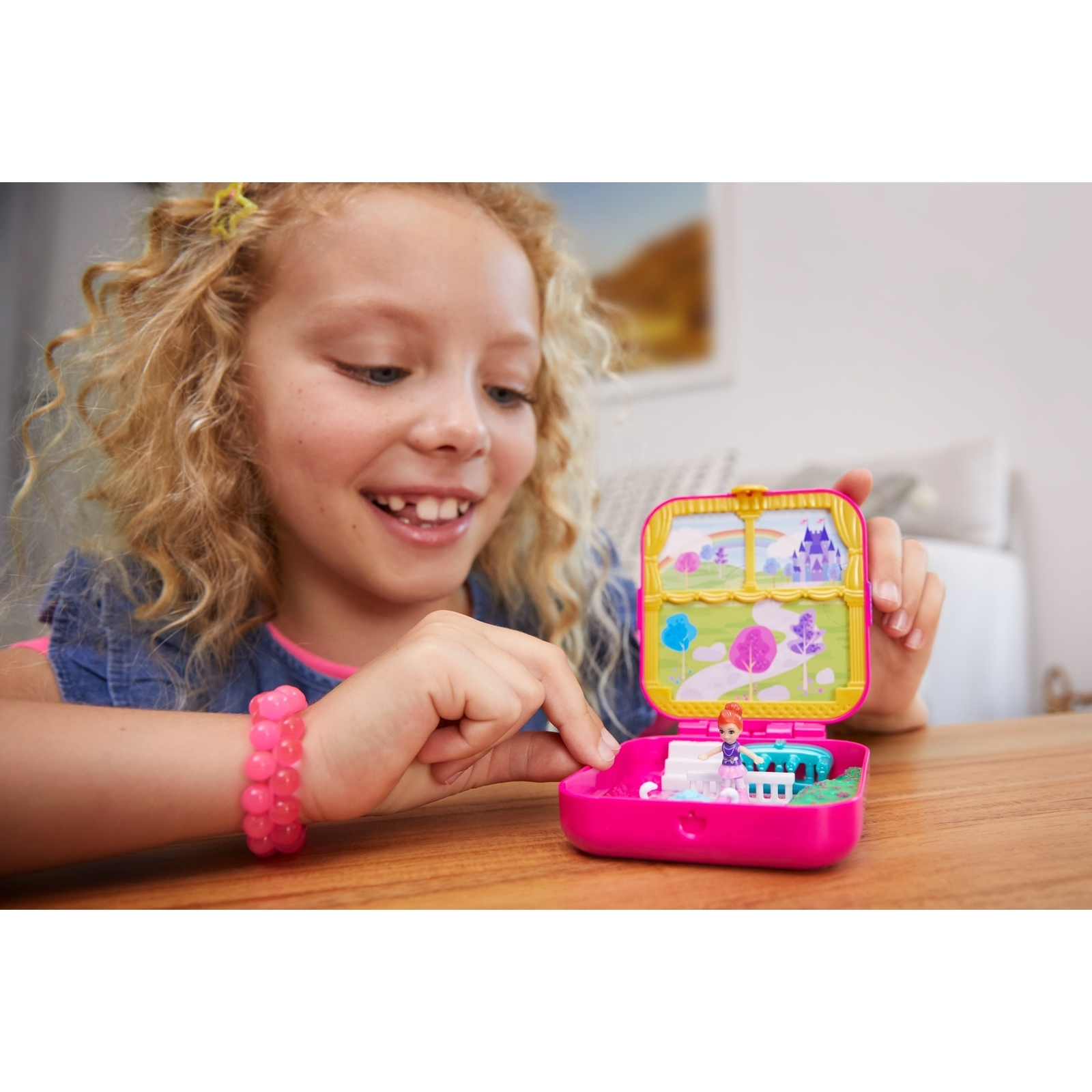 Набор игровой POLLY POCKET Мини-мир Сундучок принцессы Лайлы GDK80 GDK76 - фото 7