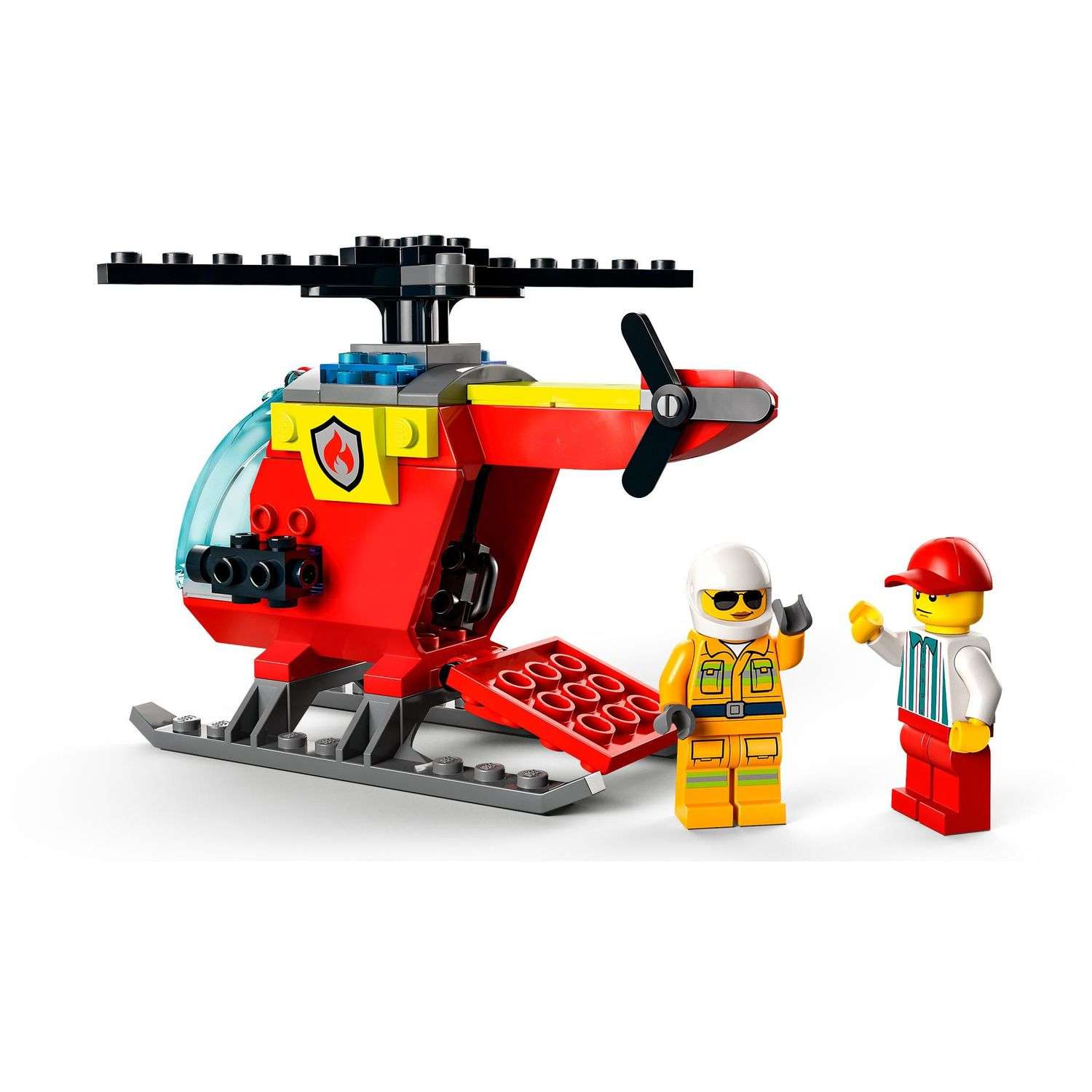 Конструктор LEGO City Пожарный вертолет 60318 - фото 4