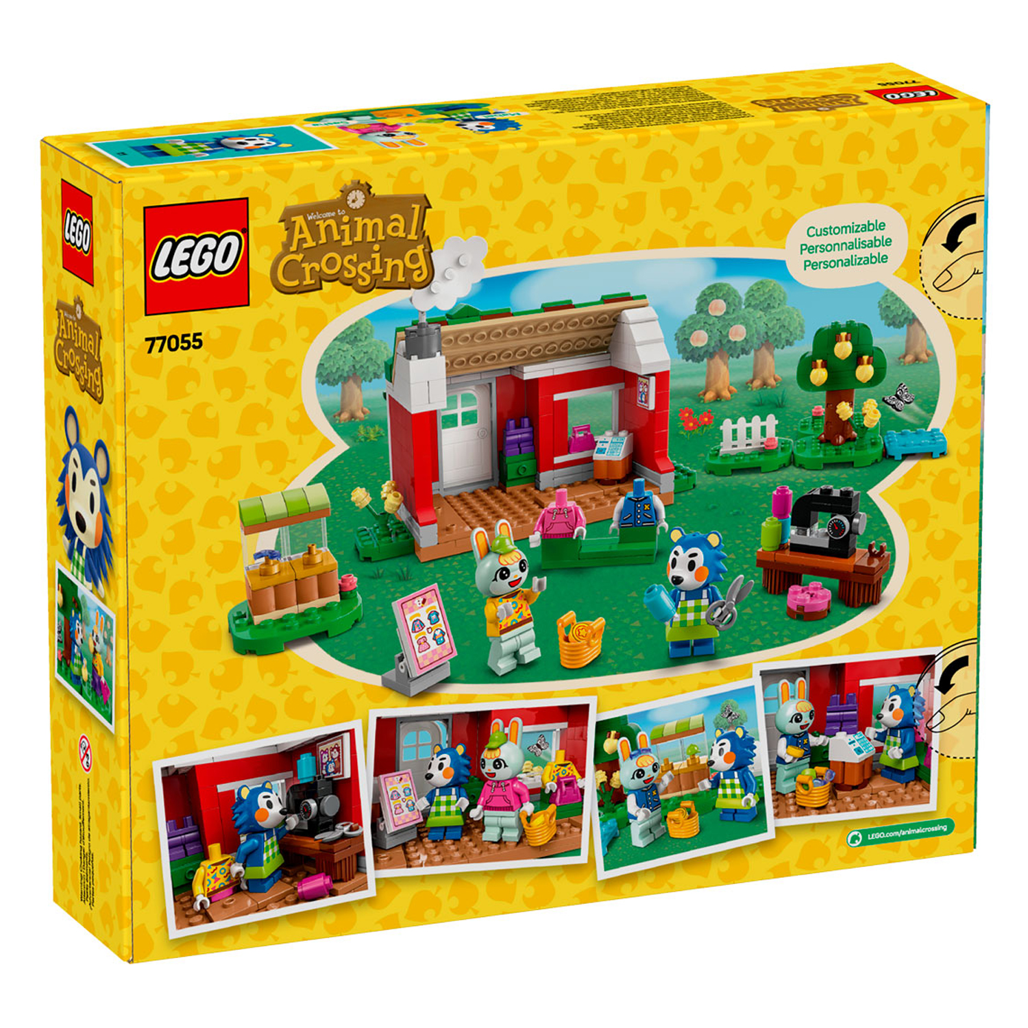 Конструктор LEGO Animal Crossing Магазин одежды Сестёр Эйбл - фото 13