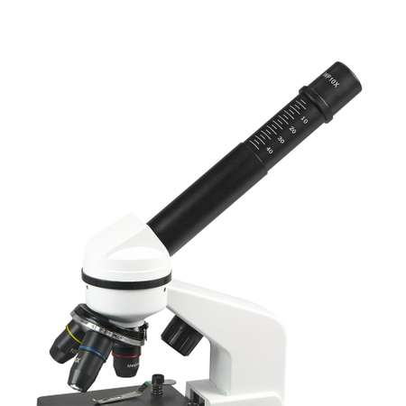 Микроскоп школьный Микромед Атом 40-800х в кейсе с книгой