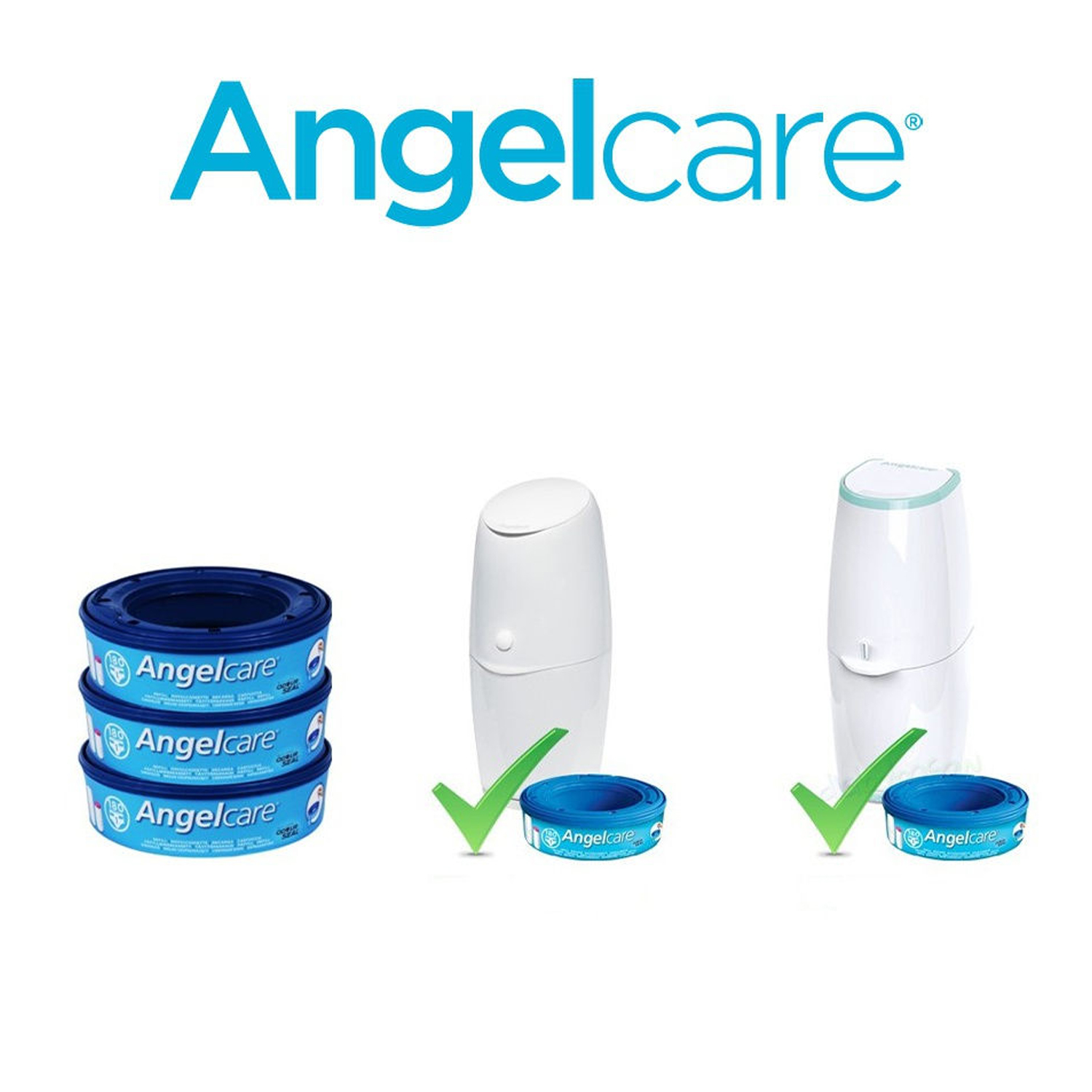 Кассета для накопителя подгузников Angelcare сменная 3шт AR9003-EU - фото 9