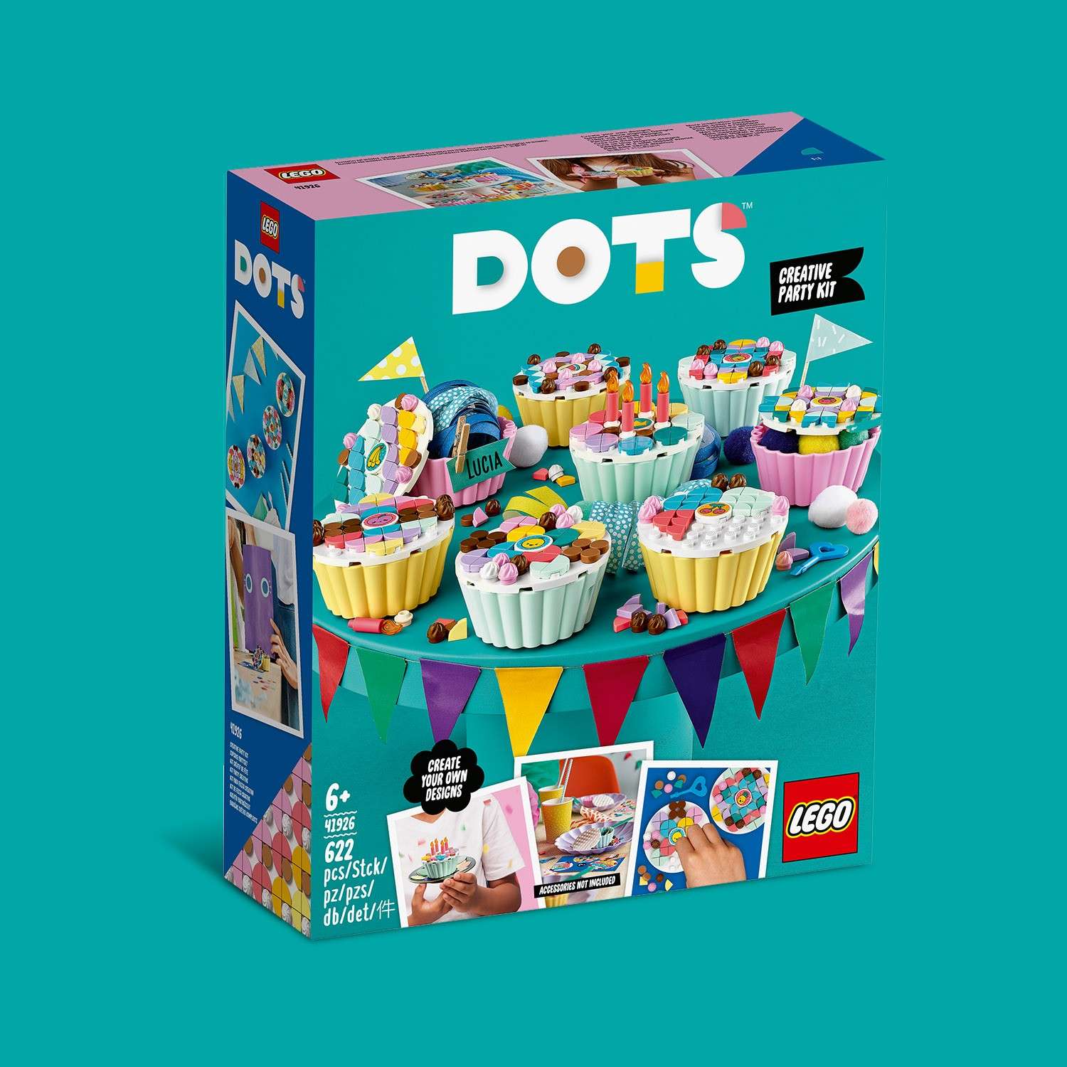 Конструктор LEGO Dots Креативный набор для праздника 41926 - фото 4