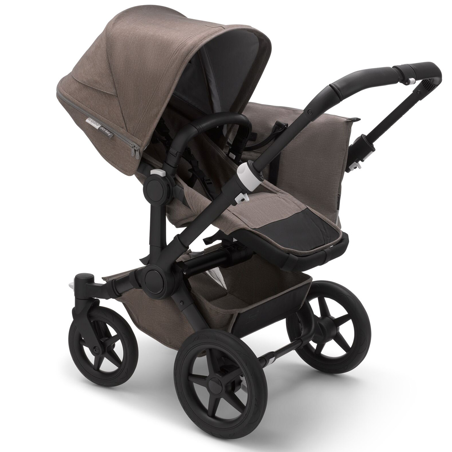 Коляска 2 в1 Bugaboo Donkey3 Complete Mineral Black-Taupe 189154AM01 - фото 2