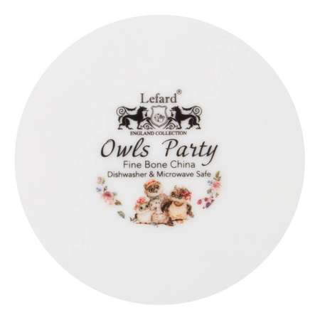 Блюдо Lefard овальное owls party 26х18 см фарфор 415-2168