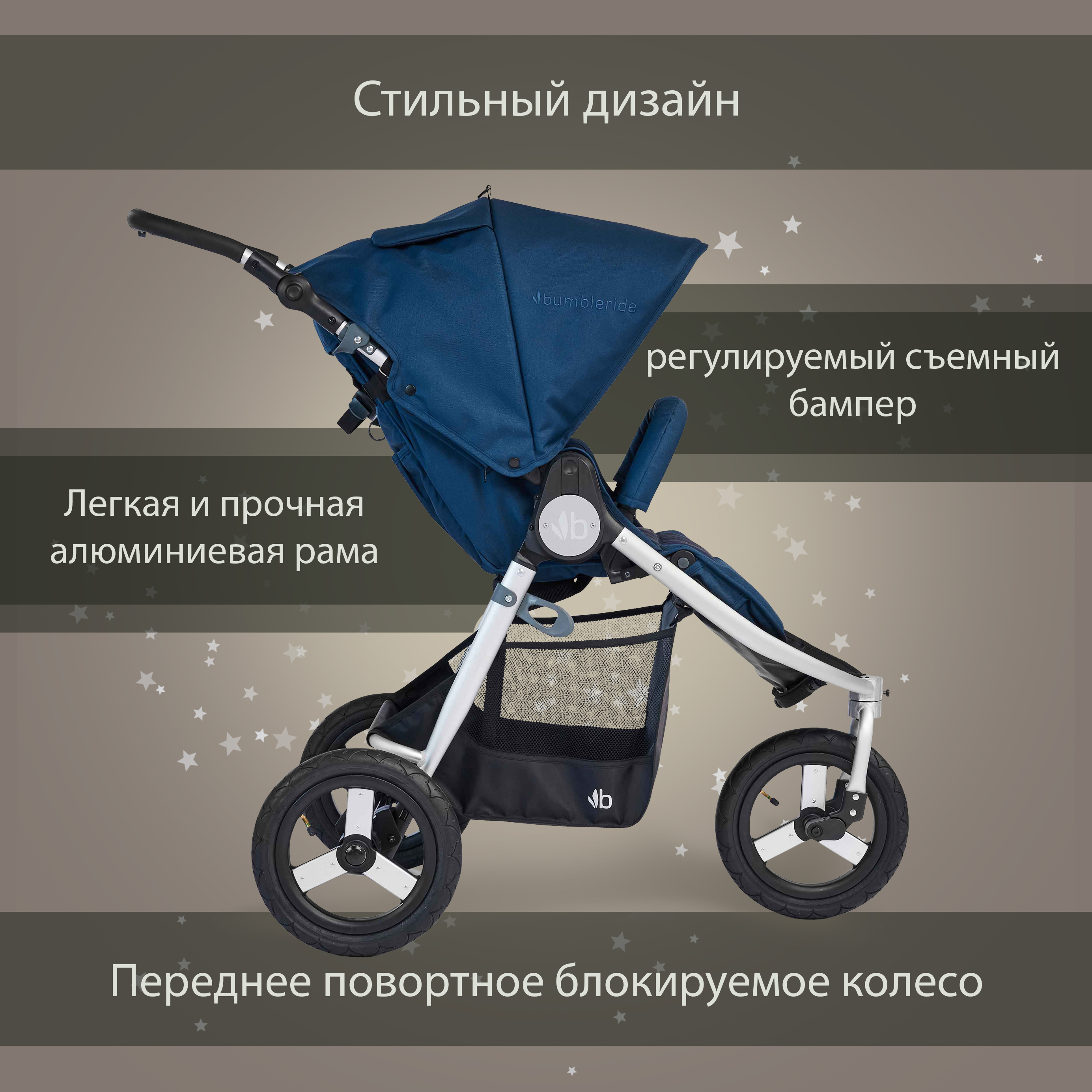 Коляска Bumbleride Indie Dusk Premium - фото 8