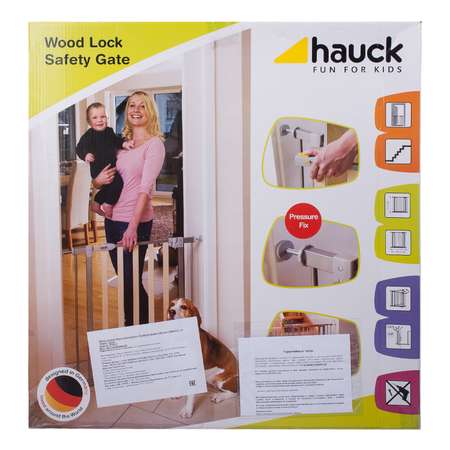 Ворота безопасности Hauck Woodlock Silver