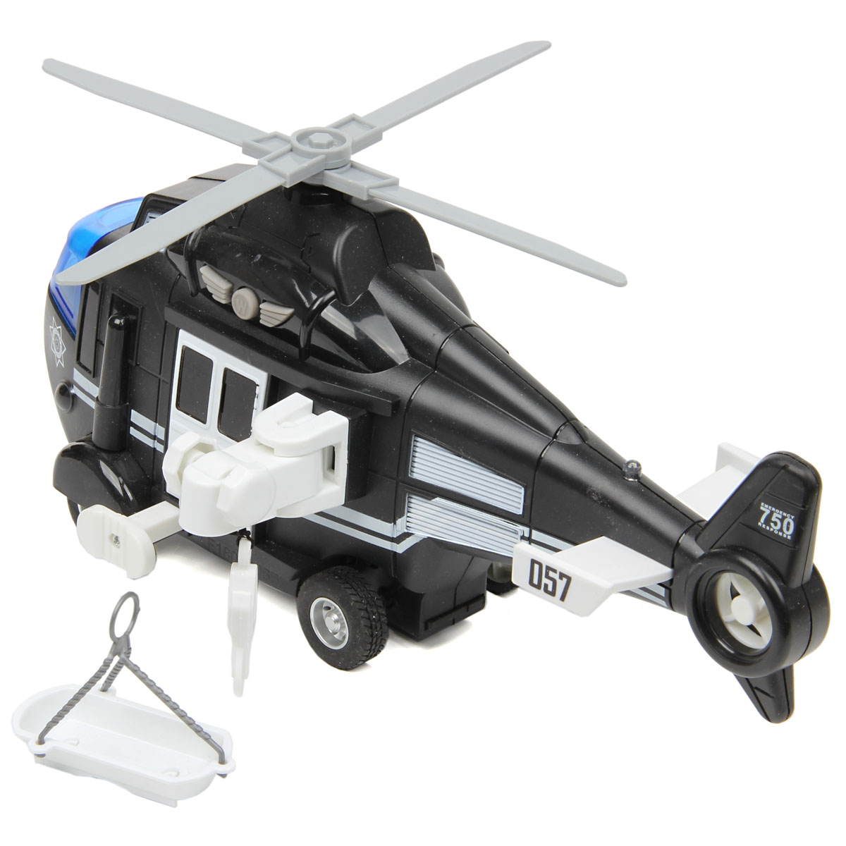 Вертолёт Drift Полиция со светом и звуком 70803 - фото 2