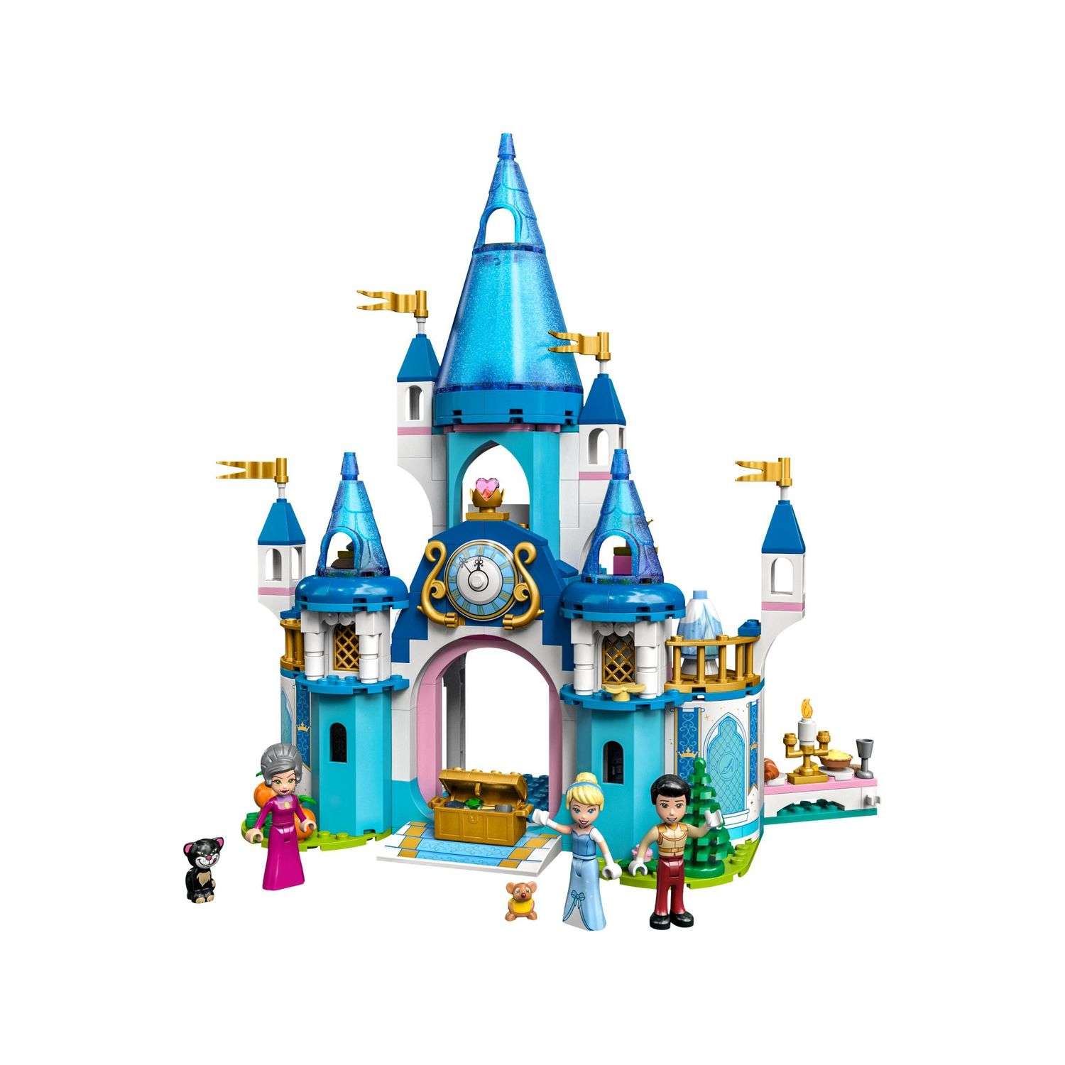 Конструктор LEGO Princesses Cinderella and Prince Charmings Castle 43206 - фото 2