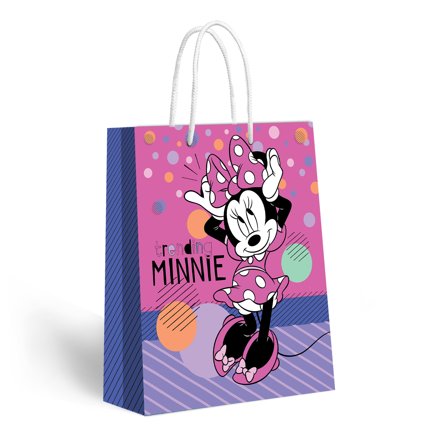 Пакет подарочный ND Play Minnie Mouse 33*45.5*10см в ассортименте - фото 6