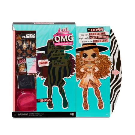 Кукла L.O.L. Surprise! OMG Doll 3-Da Boss в непрозрачной упаковке (Сюрприз) 567219E7C