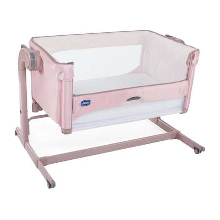 Кроватка Chicco Next2Me Magic Candy Pink 00079584200000