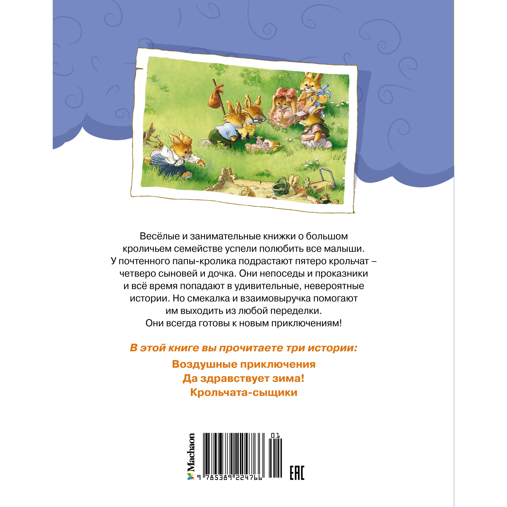 Книга Махаон Воздушные приключения Юрье Ж. Серия: Жили-были кролики - фото 9