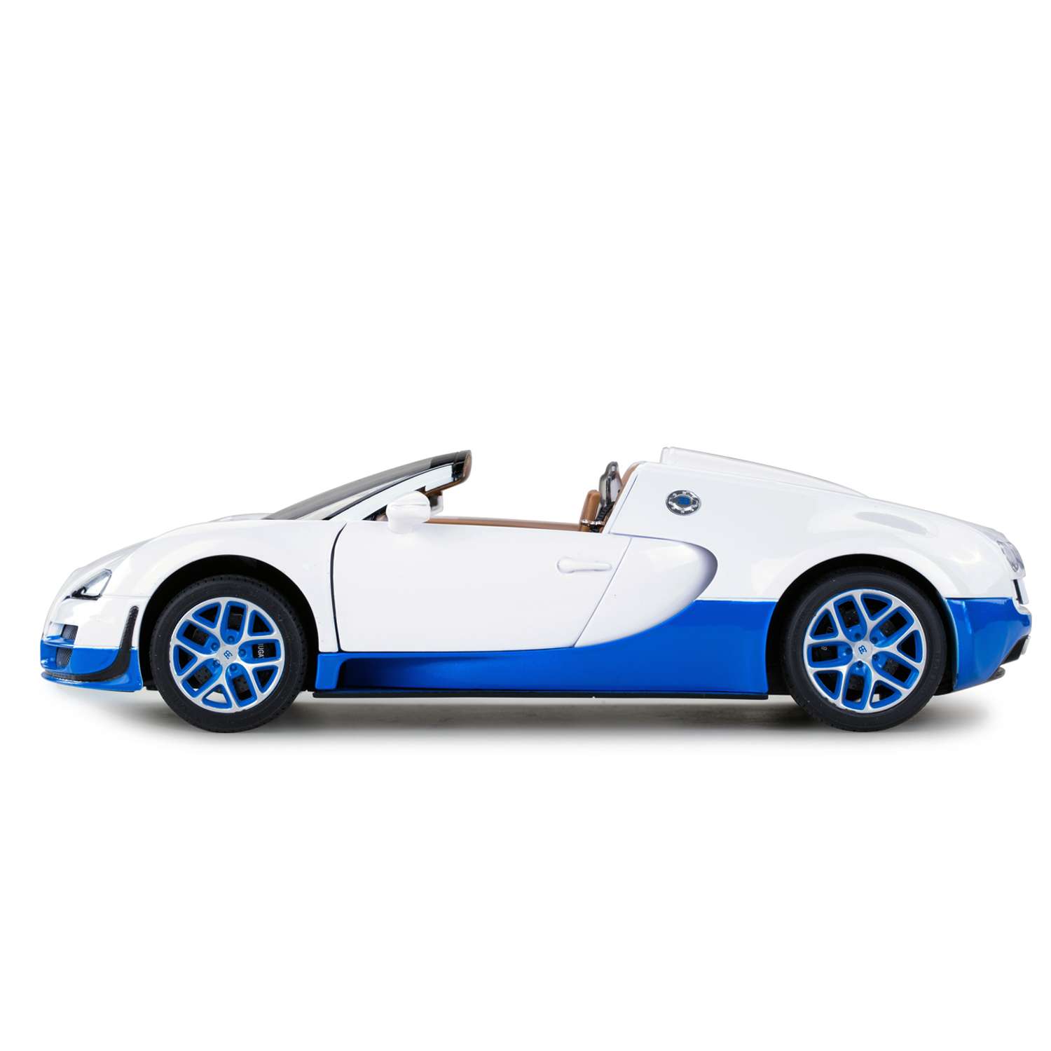 Машина Rastar 1:18 Bugatti GS Vitesse Белая 43900 - фото 3