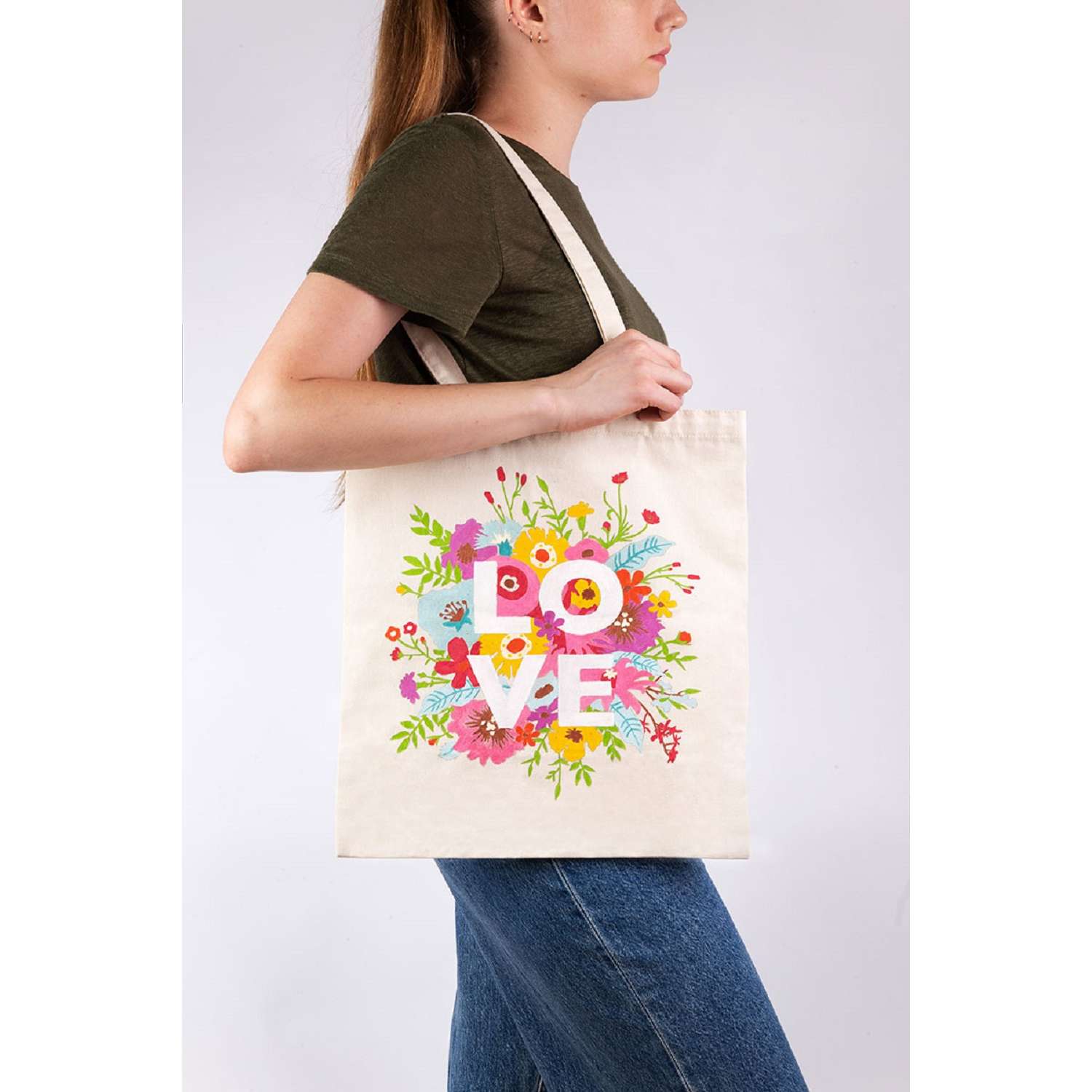 Раскраска на сумке Фрея RWCB-007 «Цвет любви» 40 х 35 см . - фото 3