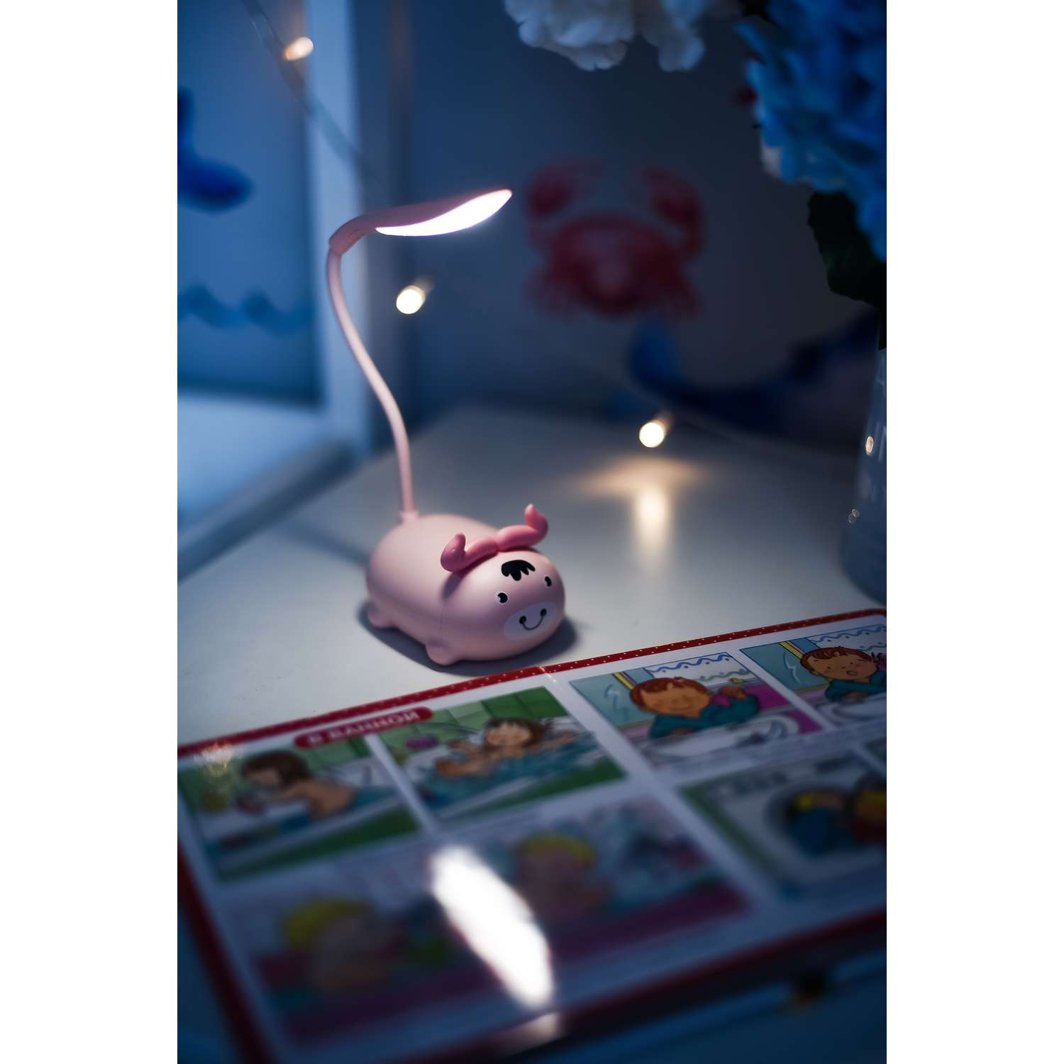 Лампа настольная для школьника LATS светодиодная для чтения - фото 3