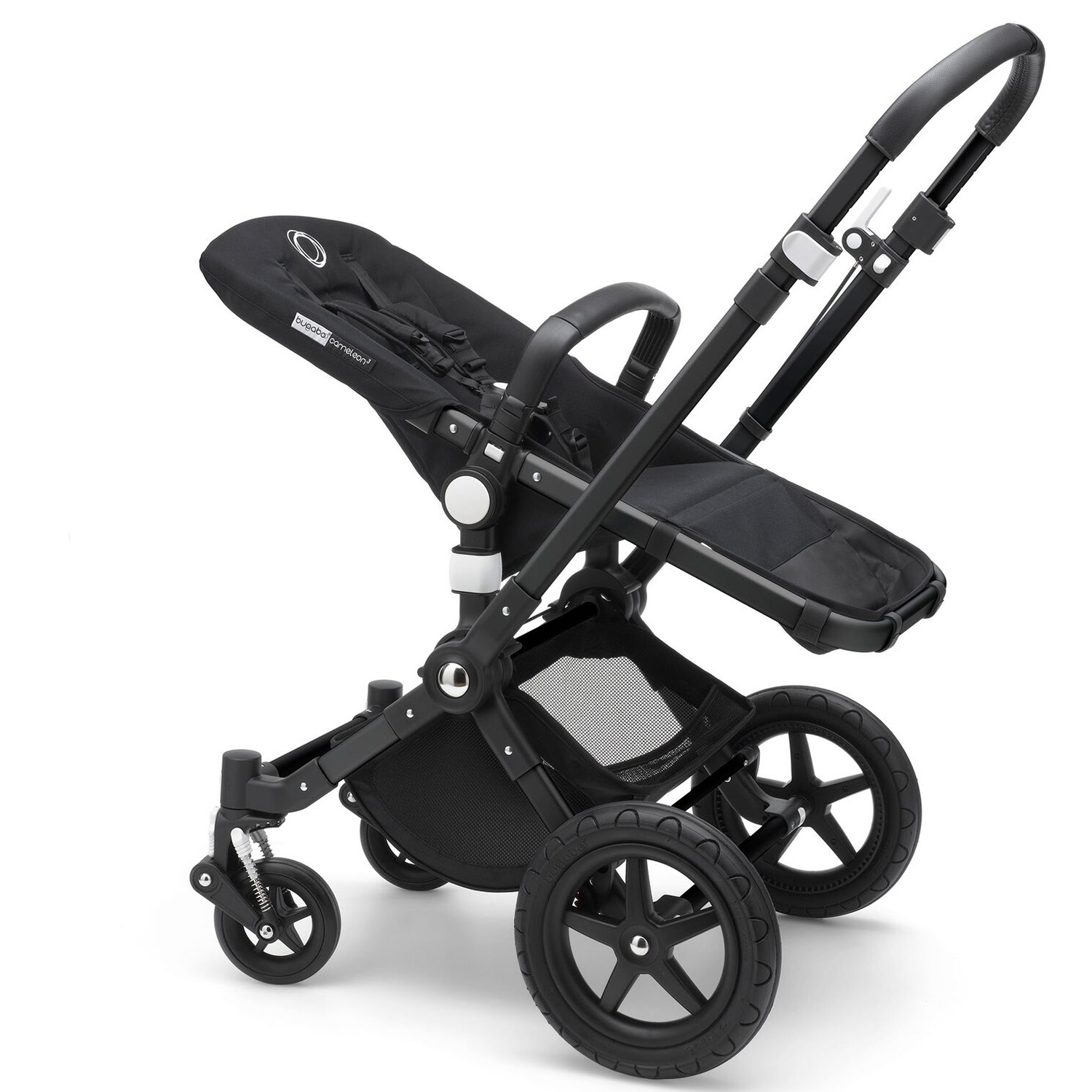 Коляска 2в1 Bugaboo Cameleon3 Plus Complete Black-Grey Melange 239165GM01 - фото 15