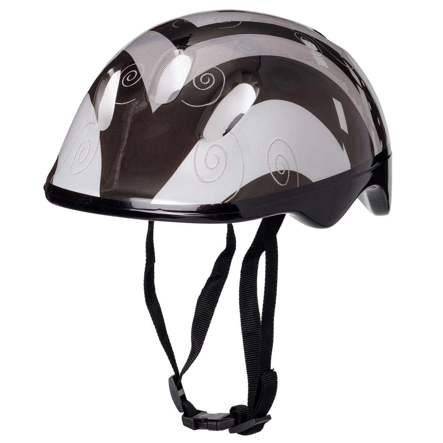 Защита Шлем BABY STYLE для роликовых коньков черный обхват 57 см - фото 1