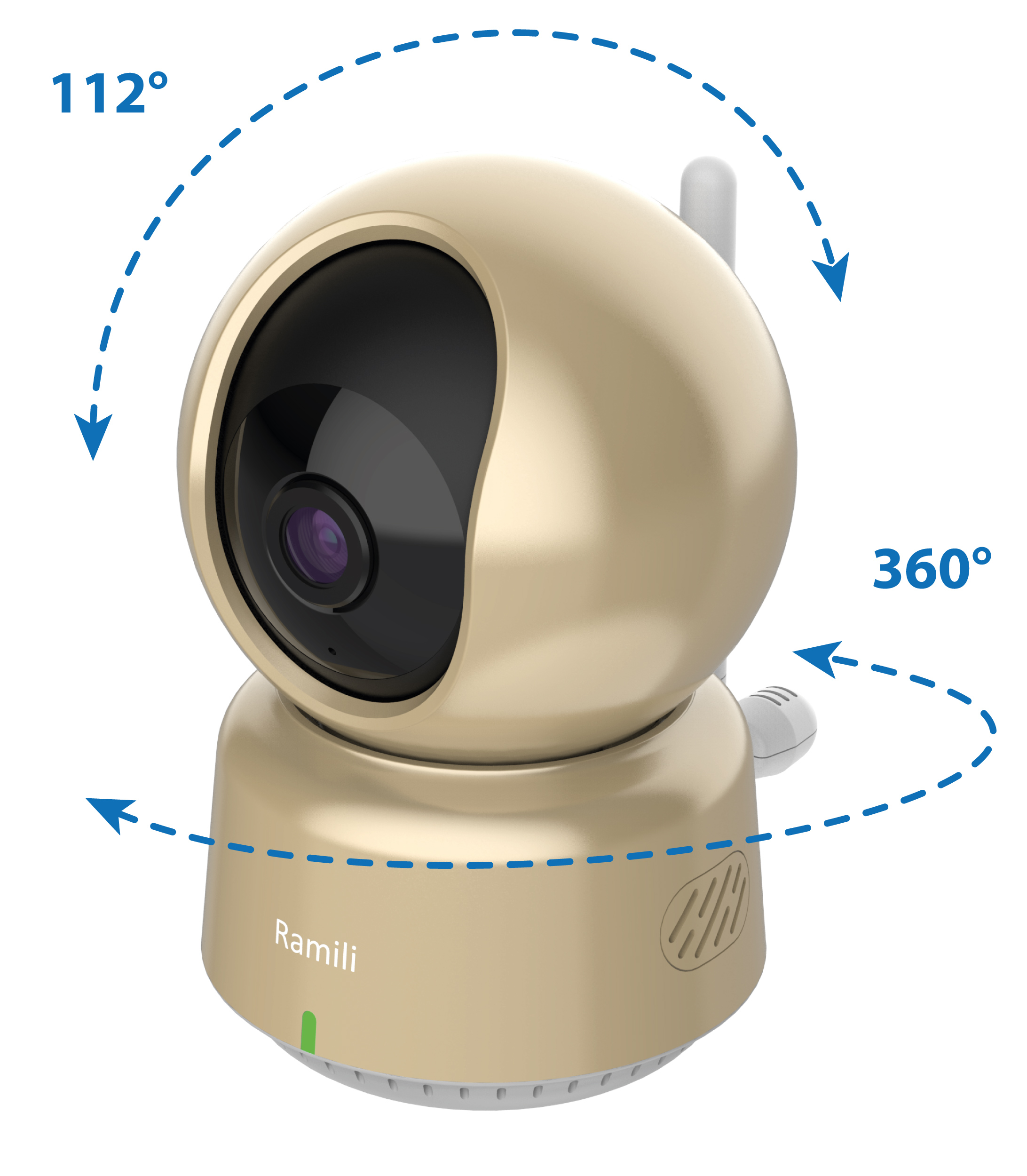 Wi-Fi Full HD Ramili Видеоняня Baby RV1600C - фото 8