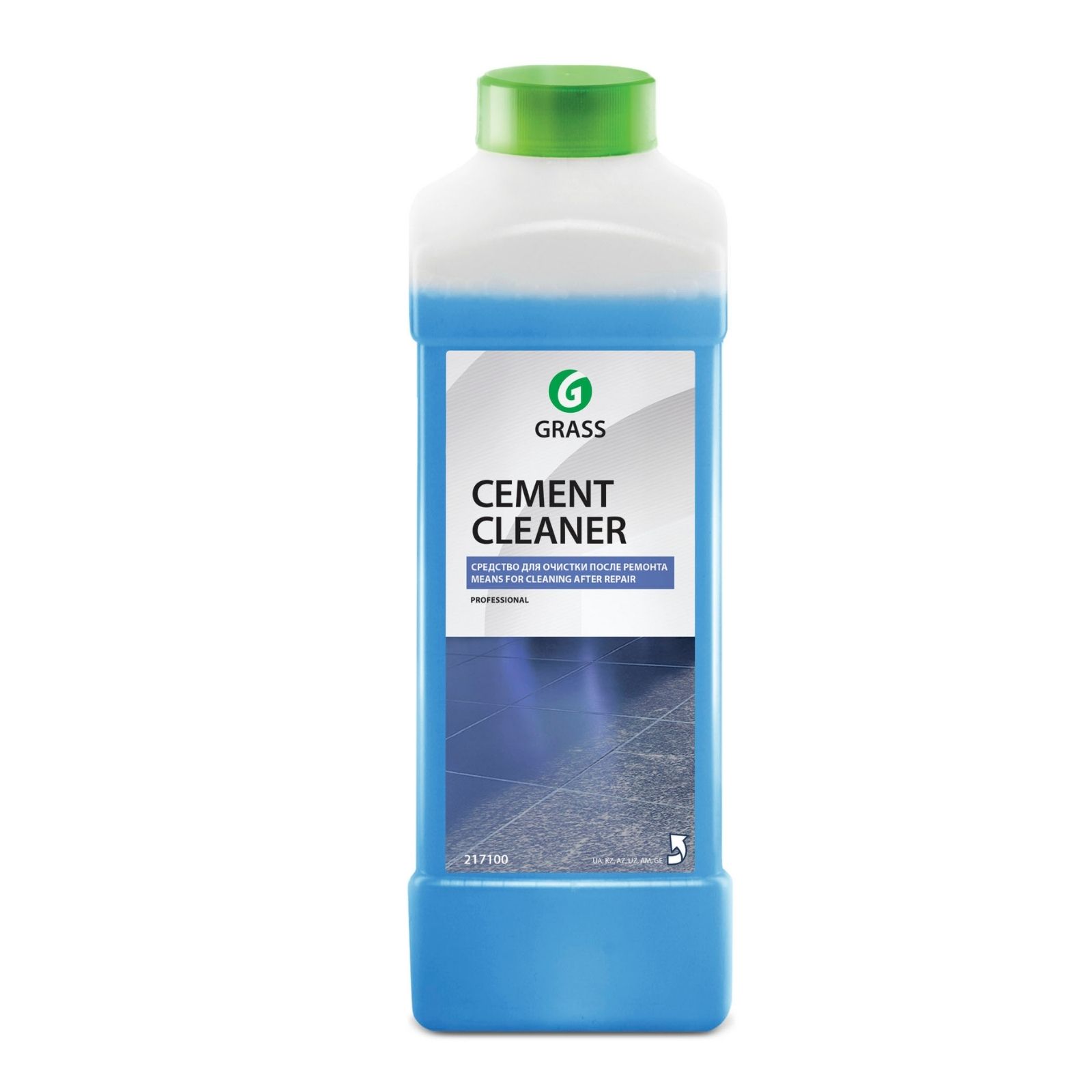 Очиститель после ремонта GraSS Cement Cleaner 1 л - фото 1